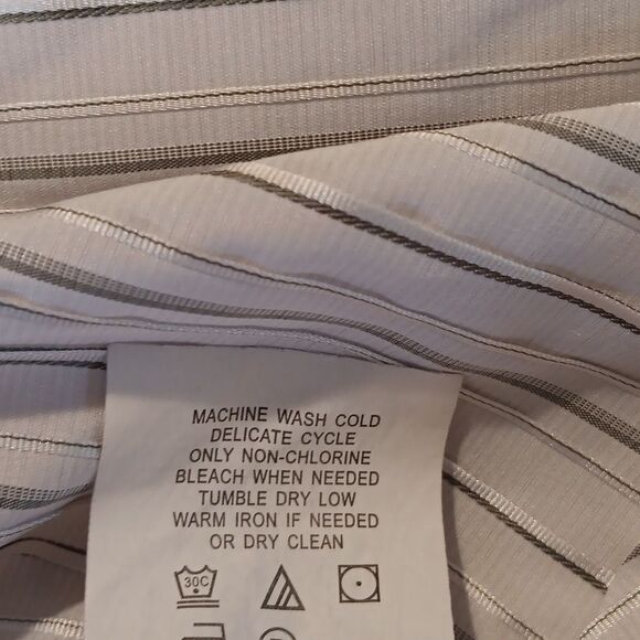 💐Host Pick💐Motherhood Maternity Cream Striped Dress - Picture 10 of 11